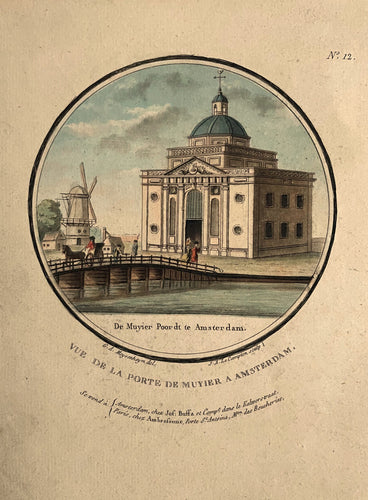 Amsterdam Muiderpoort - JA le Campion / GA Meijsenheym- circa 1787