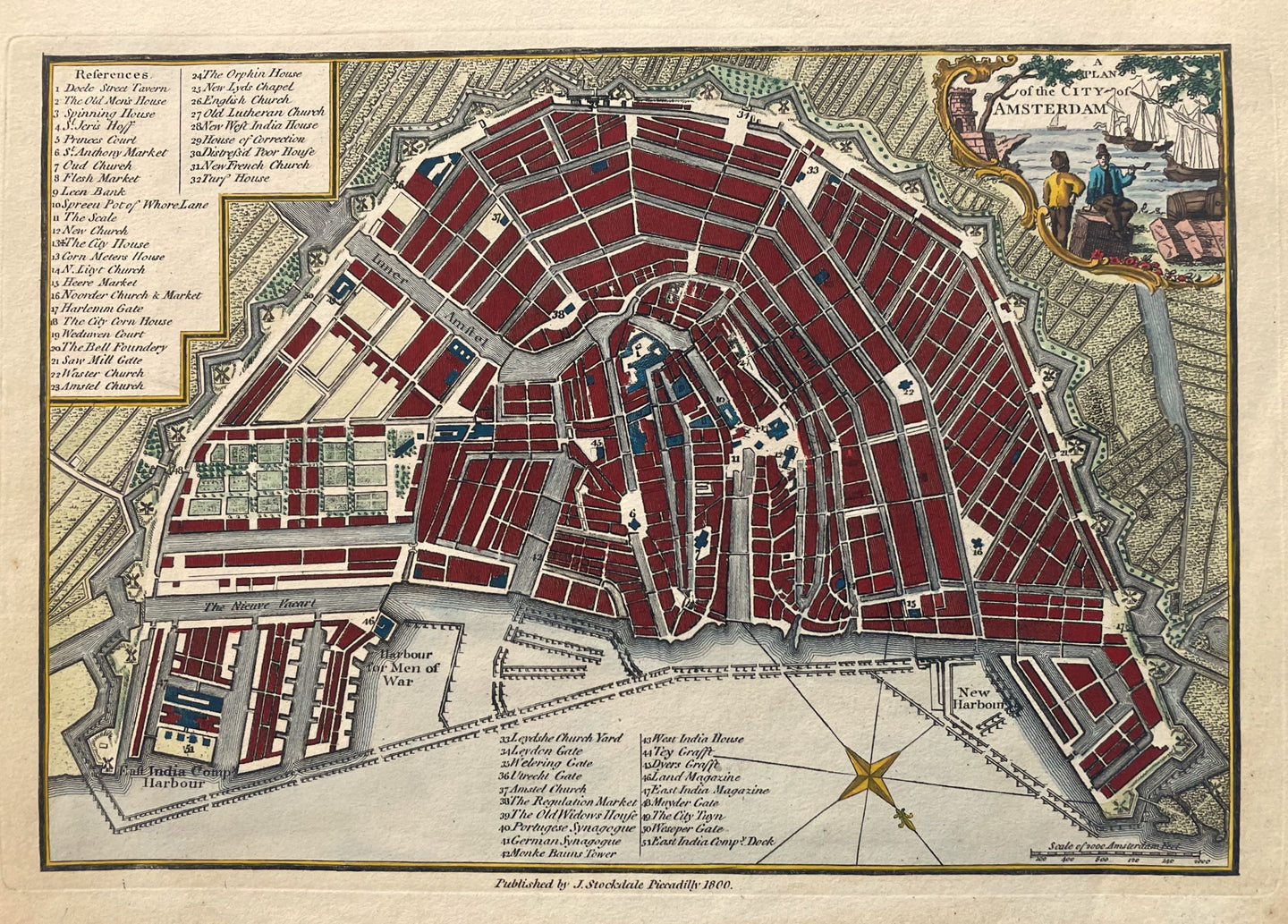 Amsterdam - J Stockdale - 1800