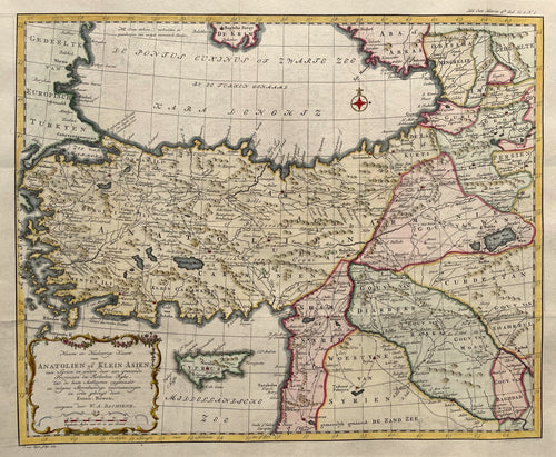 Turkije Asia Minor - E Bowen WA Bachiene - 1773