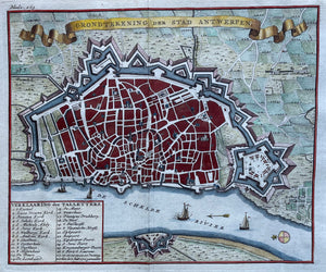 België Antwerpen Belgium - I Tirion - circa 1740