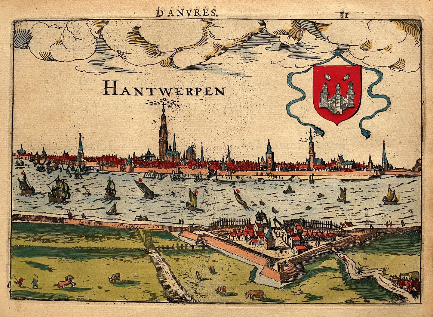 België Antwerpen Belgium - L Guicciardini - 1616