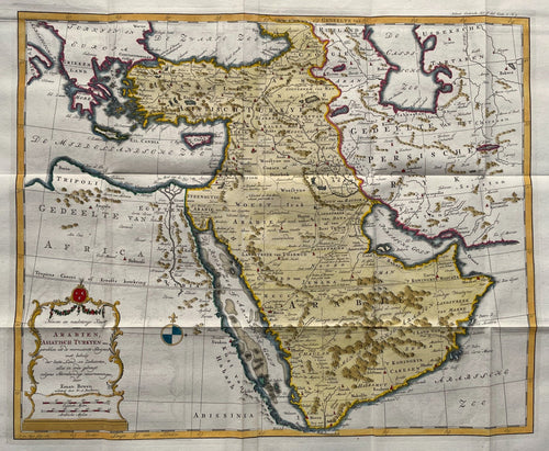 Arabië Arabian Peninsula Turkey - E Bowen WA Bachiene - 1772