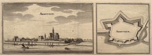 Arnemuiden - C Merian - 1659