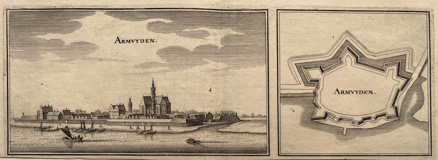 Arnemuiden - C Merian - 1659