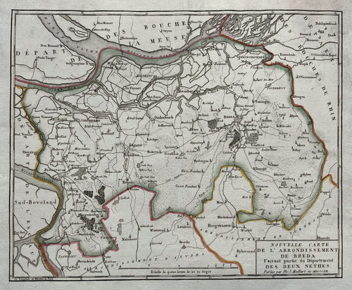 Noord-Brabant Arrondissement Breda - Philippe-Joseph Maillart - 1812