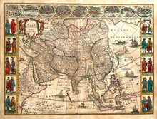 Afbeelding in Gallery-weergave laden, Azië Asia -  Willem Jansz en Joan Blaeu - 1640