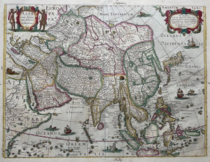 Azië Asia - H Hondius - circa 1640