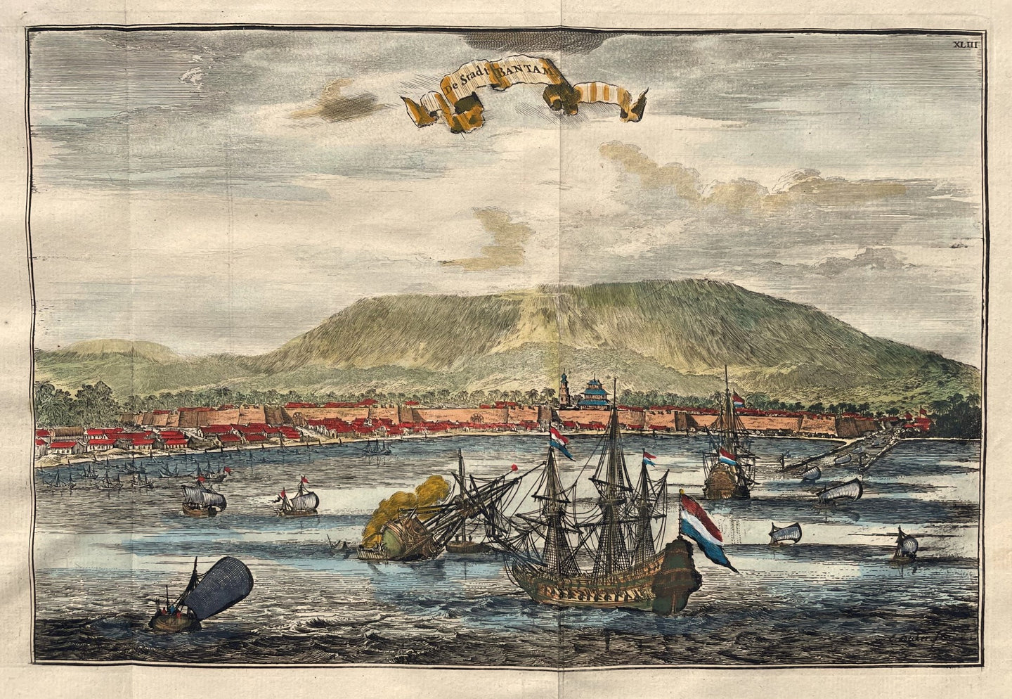 Indonesië Banten (Bantam) Indonesia - W Schouten / A van Damme - 1708