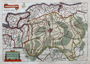 Brabant Baronie van Breda - JA Colom - 1660