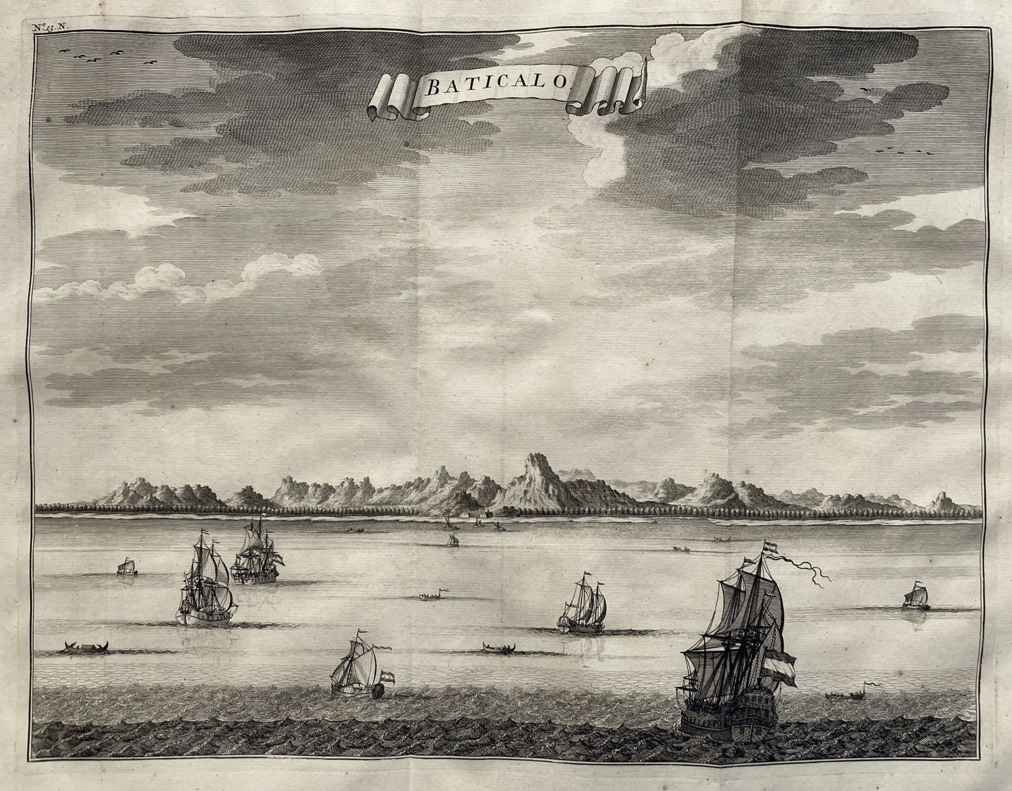 Sri Lanka Ceylon Batticaloa - F Valentijn - 1724
