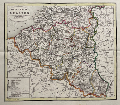 België Belgium Luxembourg - Erven François Bohn - 1834
