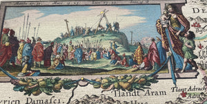 Israël Heilige Land Israel Holy Land - Claes Jansz Visscher - 1642