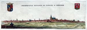Bergen op Zoom - J le Roy / H Thieullier - 1696