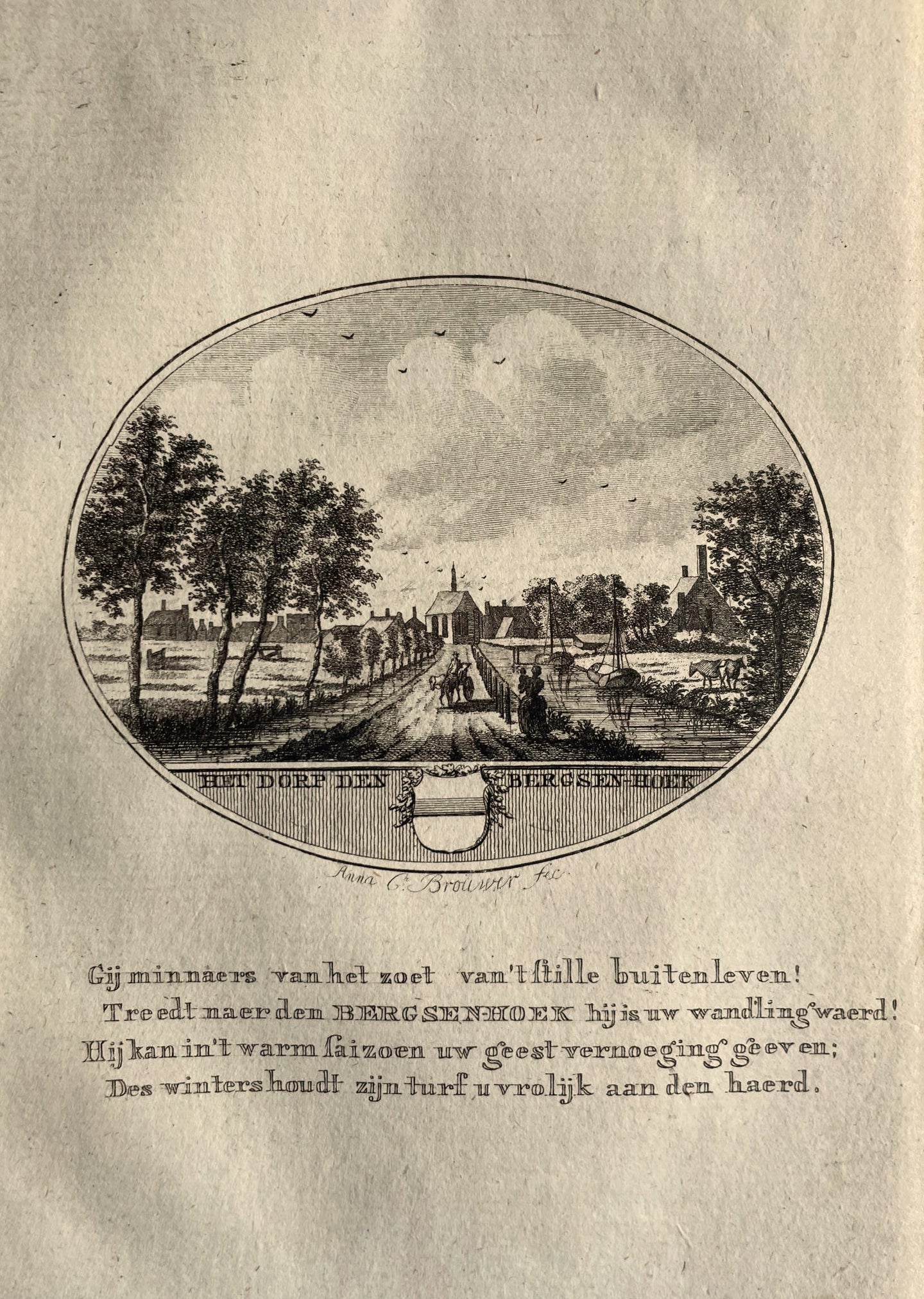 Bergschenhoek - Van Ollefen & Bakker - 1793