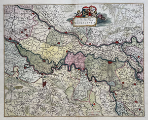 Gelderland Betuwe en Rijk van Nijmegen - F de Wit - ca 1680