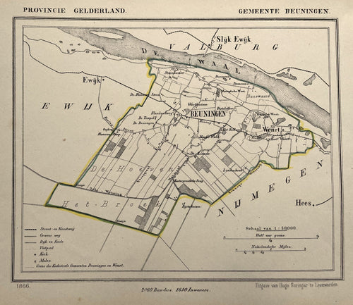 Beuningen - J Kuijper / H Suringar - 1866