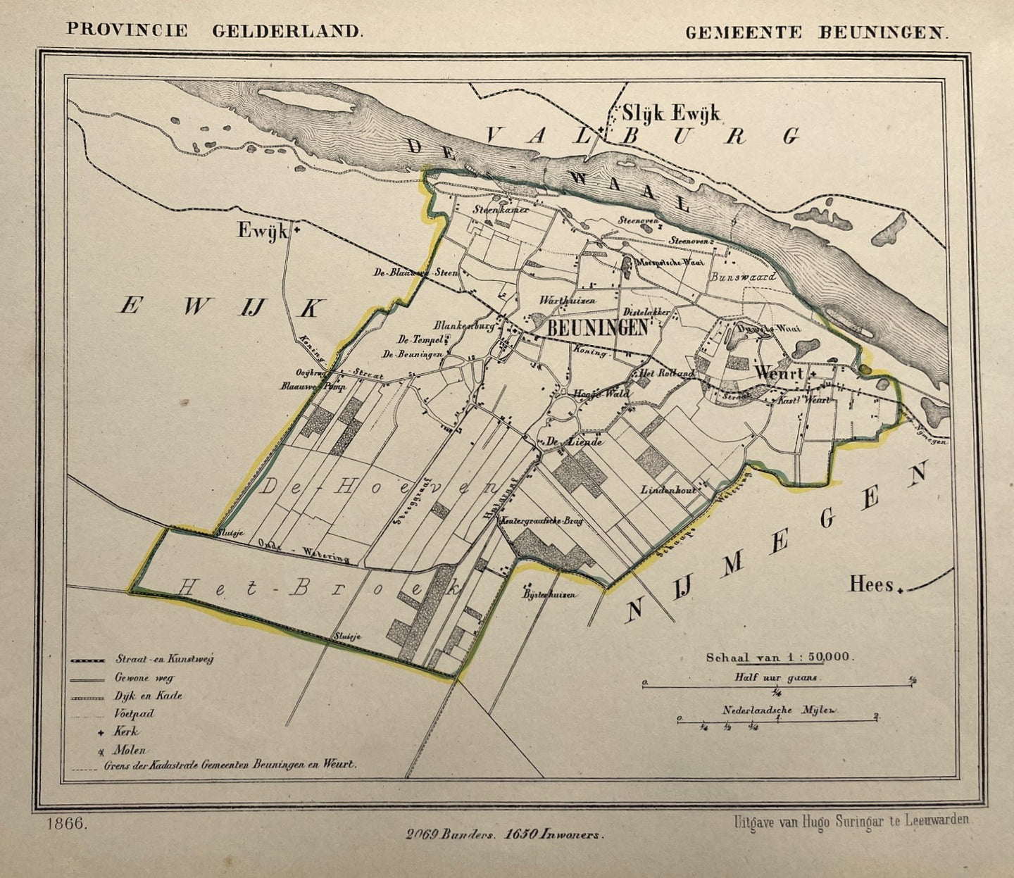 Beuningen - J Kuijper / H Suringar - 1866