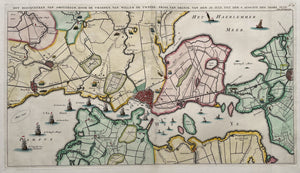 Noord-Holland Amsterdam en nabije omgeving IJ - Z Chatelain - 1730