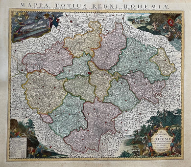 Tsjechië Bohemen Czech Republic Bohemia - Covens & Mortier - circa 1730