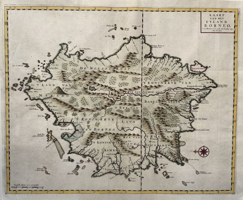 Indonesië Borneo Indonesia - F Valentijn - 1724