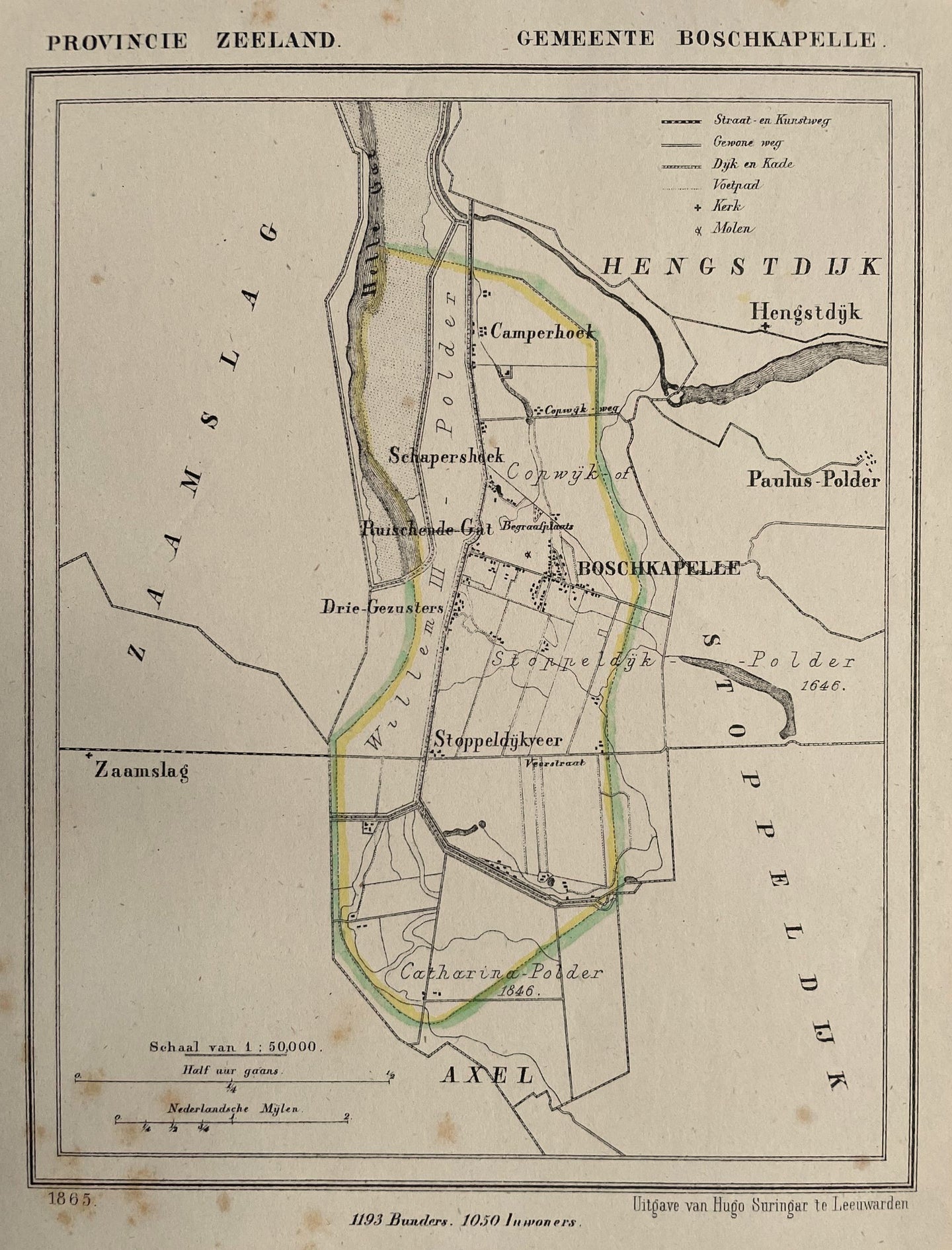 Vogelwaarde (Stoppeldijk) - Kuijper / Suringar - ca. 1867