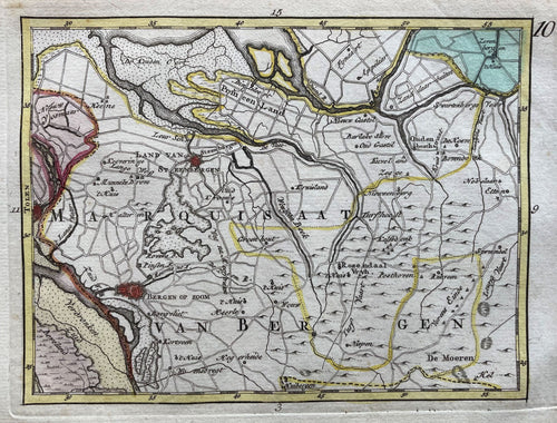 Brabant Markiezaat  van Bergen op Zoom - C en JC Sepp - 1773