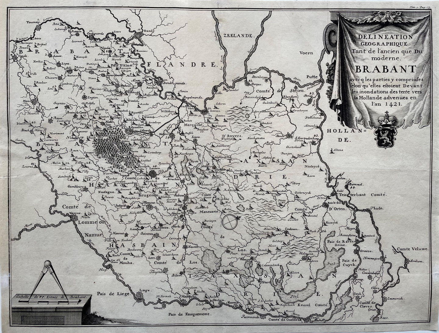 Brabant - Christiaan van Lom - 1724