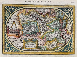 Brabant - Abr Goos / J Janssonius - 1628