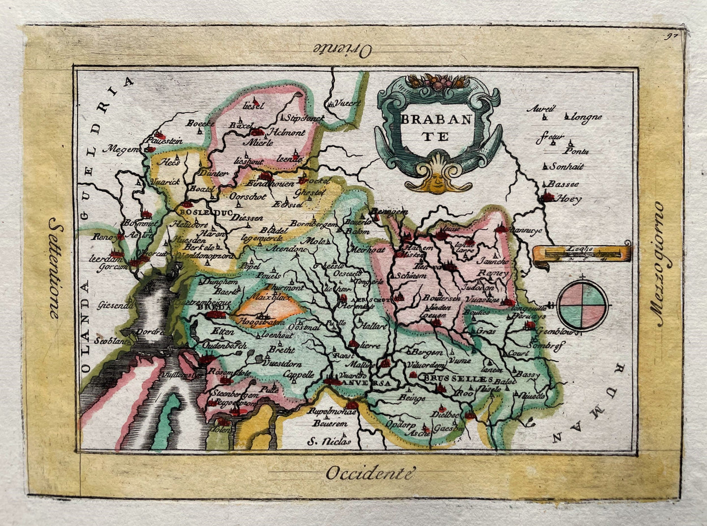 Brabant - VM Coronelli - 1706
