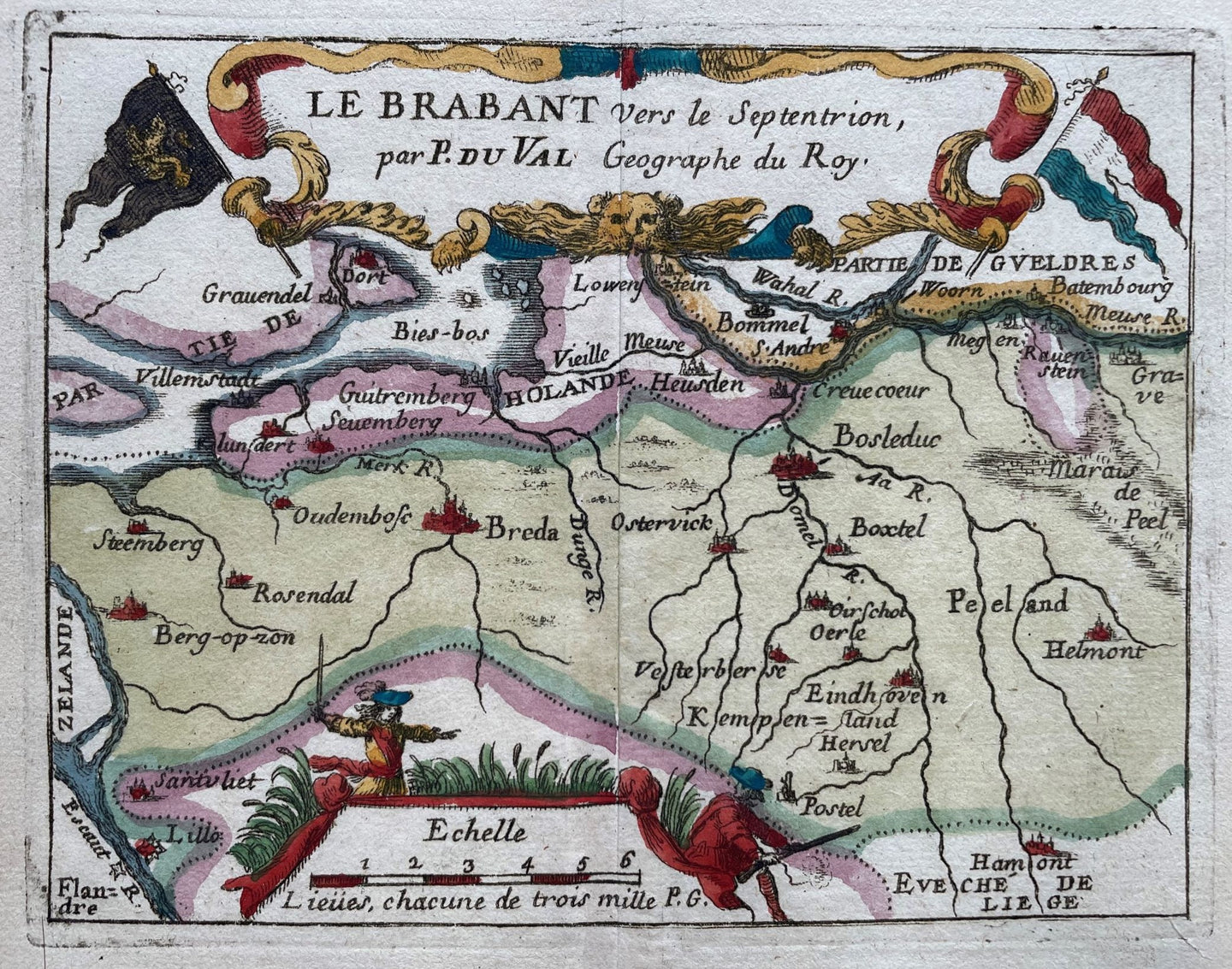 Noord-Brabant - P Duval 1672
