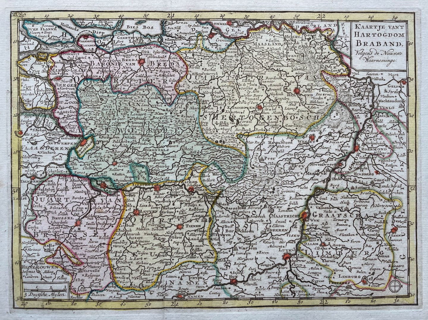 Brabant - JB Elwe & DM Langeveld - 1786