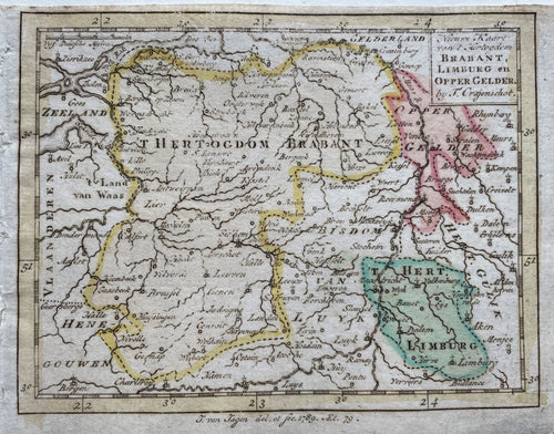 Brabant Limburg - J van Jagen / T Crajenschot - 1793