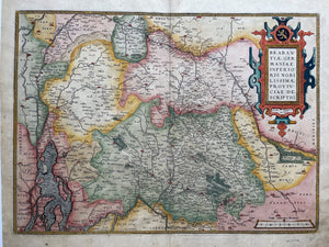Brabant - A Ortelius - 1573