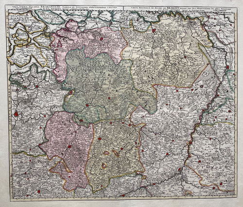 Brabant - Reinier en Josua Ottens - circa 1730