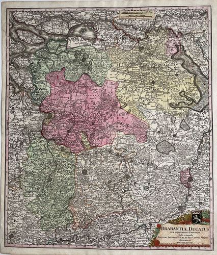 Brabant - M Seutter - circa 1730