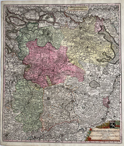 Brabant - M Seutter - circa 1730