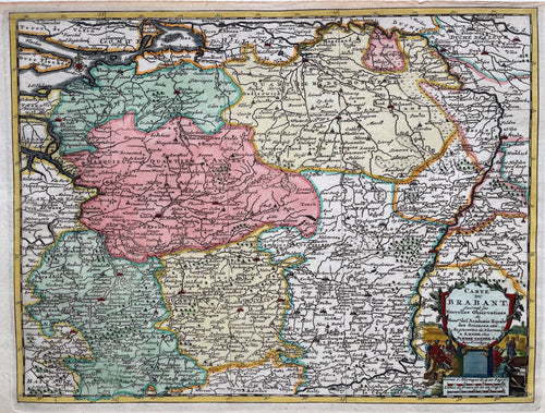 Brabant - Pieter van der Aa - 1714