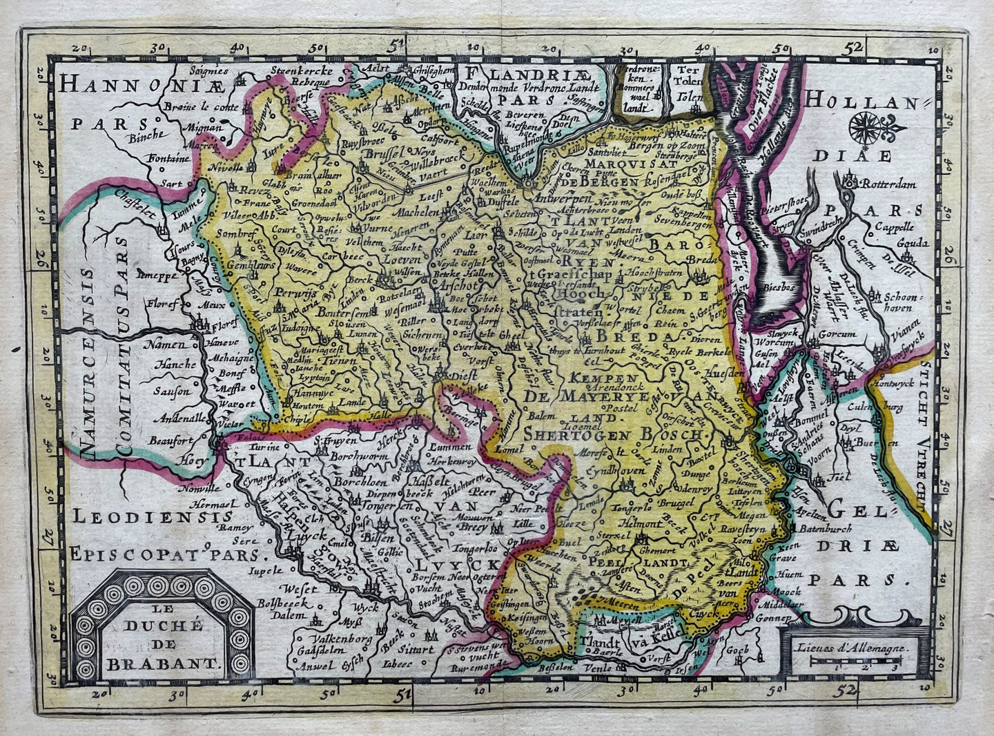 Brabant - Pieter van der Aa - circa 1714