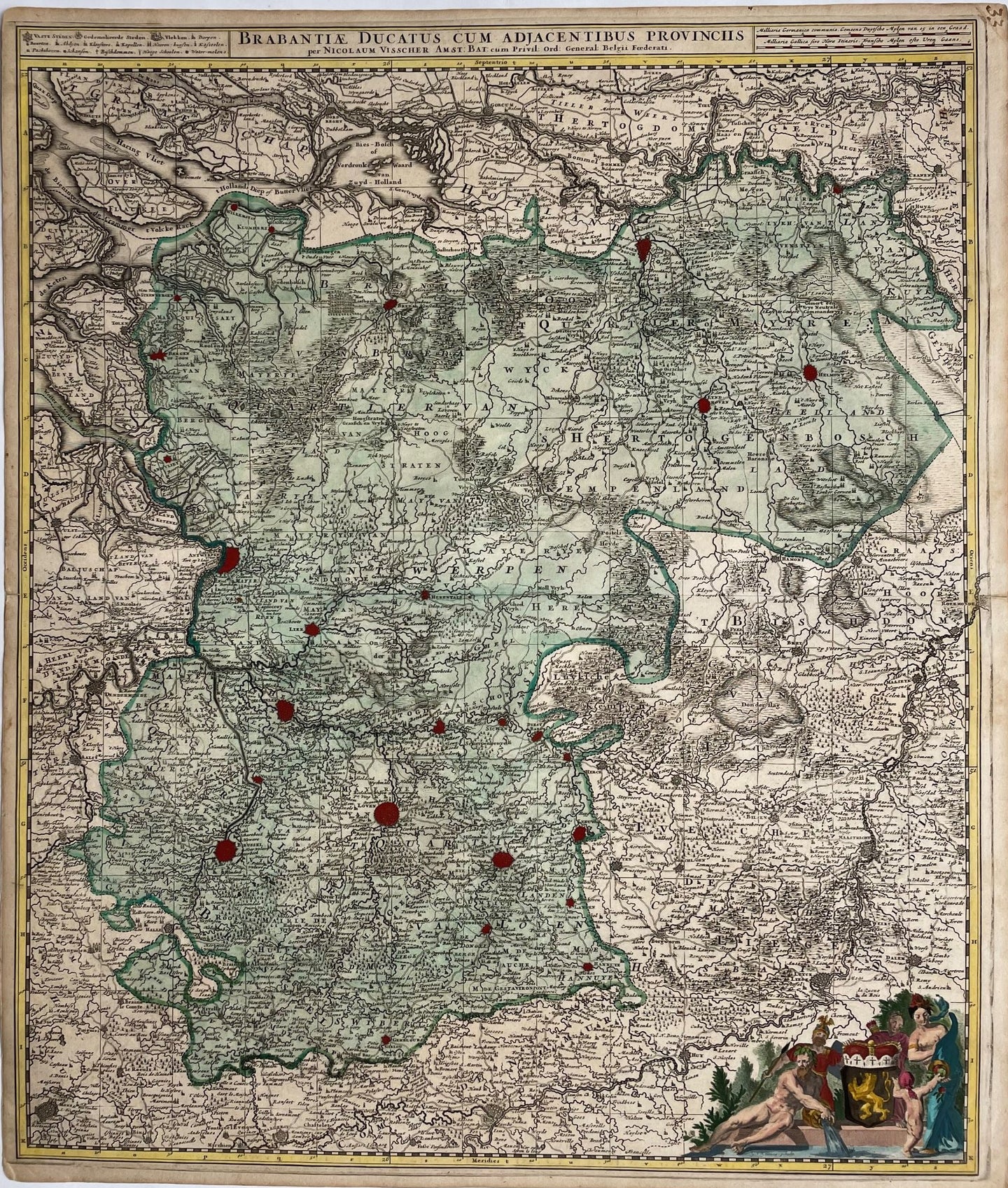 Brabant - Nicolaes Visscher - circa 1694
