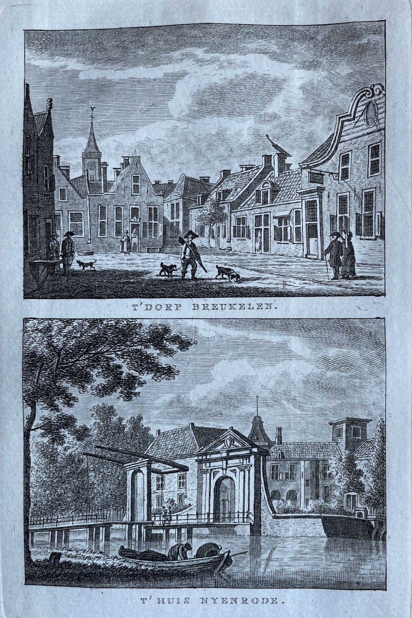 Breukelen Dorp Breukelen en Nijenrode - KF Bendorp - 1793