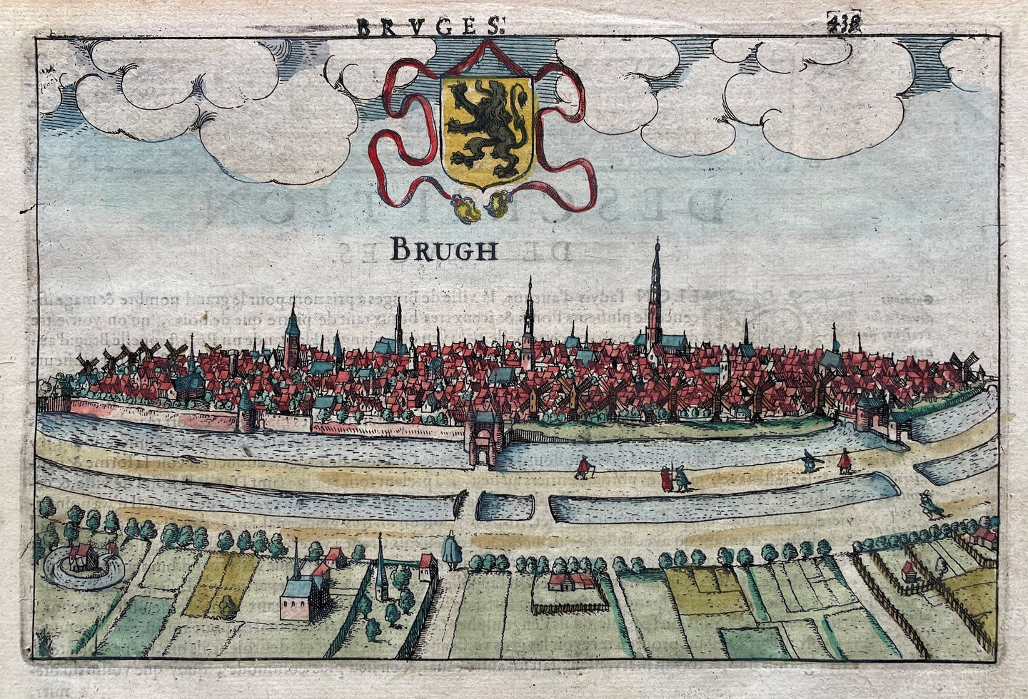 België Brugge Belgium - L Guicciardini - 1613
