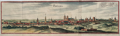 België Brussel Belgium - C Merian - 1659