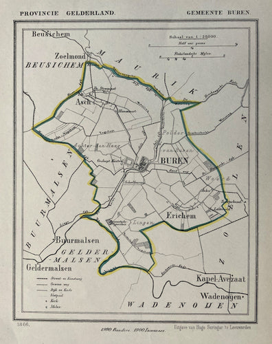 Buren - J Kuijper / H Suringar - 1866