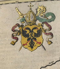 Afbeelding in Gallery-weergave laden, Frankrijk Kamerijk en omgeving Cambrai France - Joan Blaeu - 1663