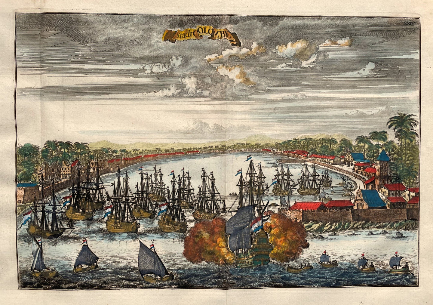 Sri Lanka Ceylon Colombo - W Schouten / A van Damme - 1708