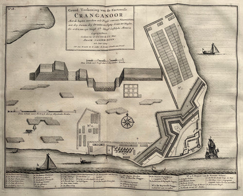India Kodungallor (Cranganore) - F Valentijn - 1724