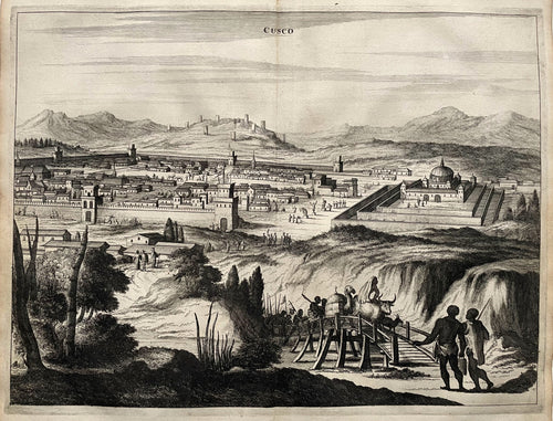 Peru Cuzco - A Montanus - 1671