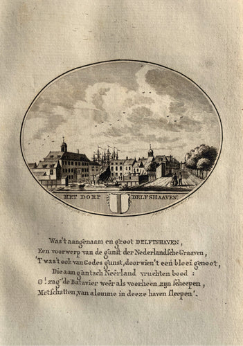 Delfshaven Rotterdam - Van Ollefen en Bakker - 1793