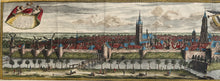 Afbeelding in Gallery-weergave laden, Delft Imposant aanzicht van de stad - C Decker / R Boitet - 1729