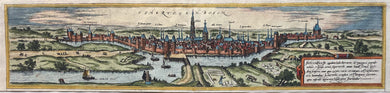 Den Bosch 's Hertogenbosch - G Braun & F Hogenberg - circa 1599
